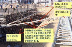 沈阳建筑工程脚手架搭设安全技术管理及常见违